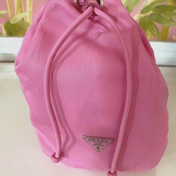 prada pouch pink